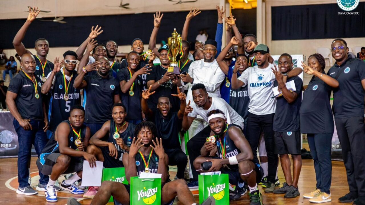 Élan Coton BBC sacré champion du Bénin 2025 !