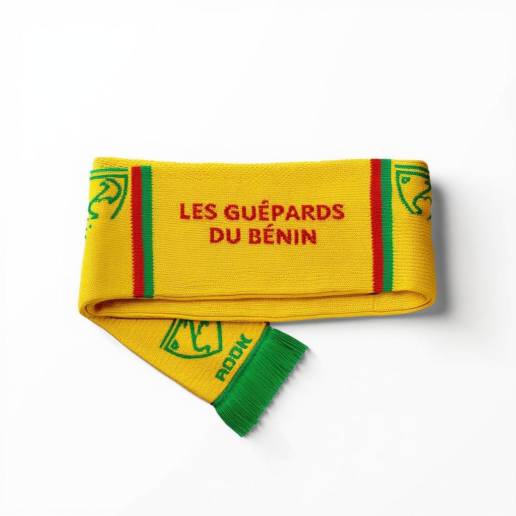 Écharpe Officielle ASBD “Les Guépards du Bénin”